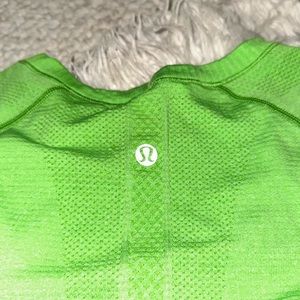 green lululemon swiftly tech t shirt